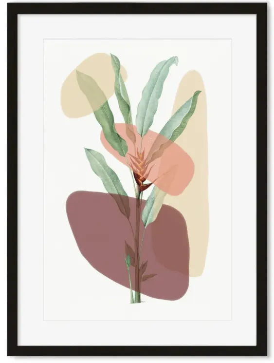 Botanical Illustration Modern Art Print, modern art print, Calla Collective, home decor trends, home decor near me, art, artwork, art print, prints, modern print, modern art, floral art, floral art print, botanical print, botanical art