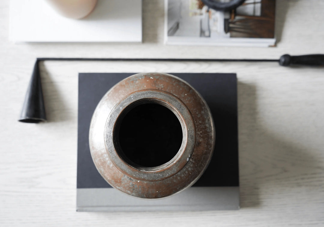 Hammered Copper Vase - Calla Collective